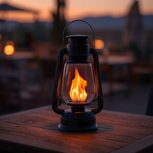 lucid origin a high end commercial product photograph of a modern portable led flame effect l 0